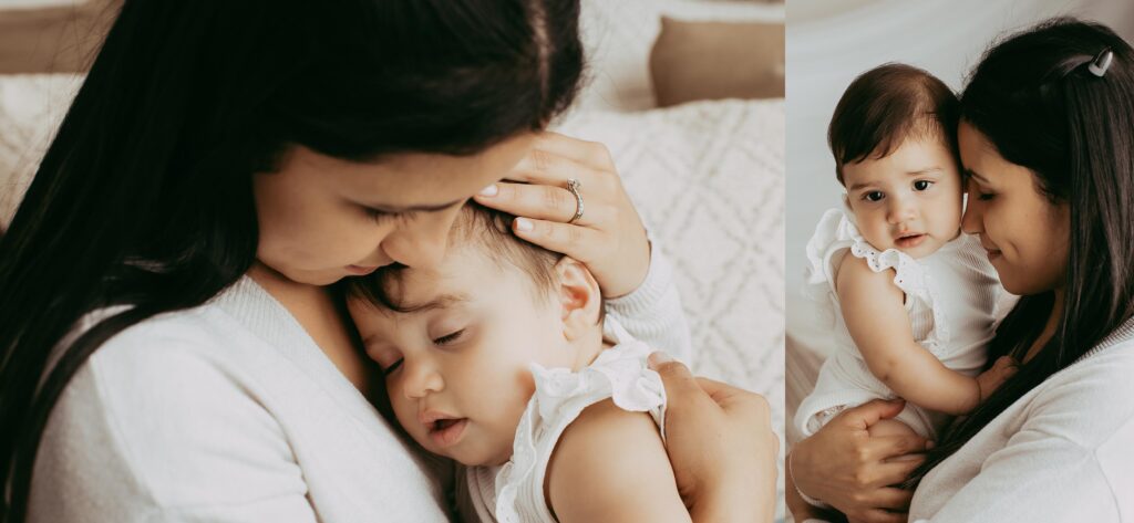 Family session with Mom and her daughter